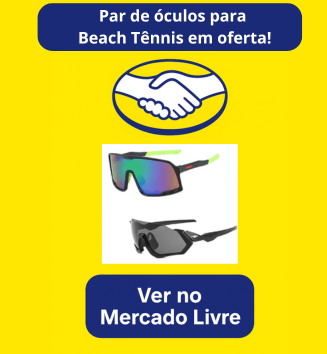 par de óculos para beach tênnis em oferta