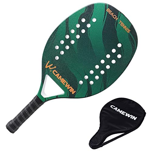 raquete Camewin fibra carbono beach tennis é boa
